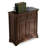 Nut-brown Solid Wood Shoe Storage Bench