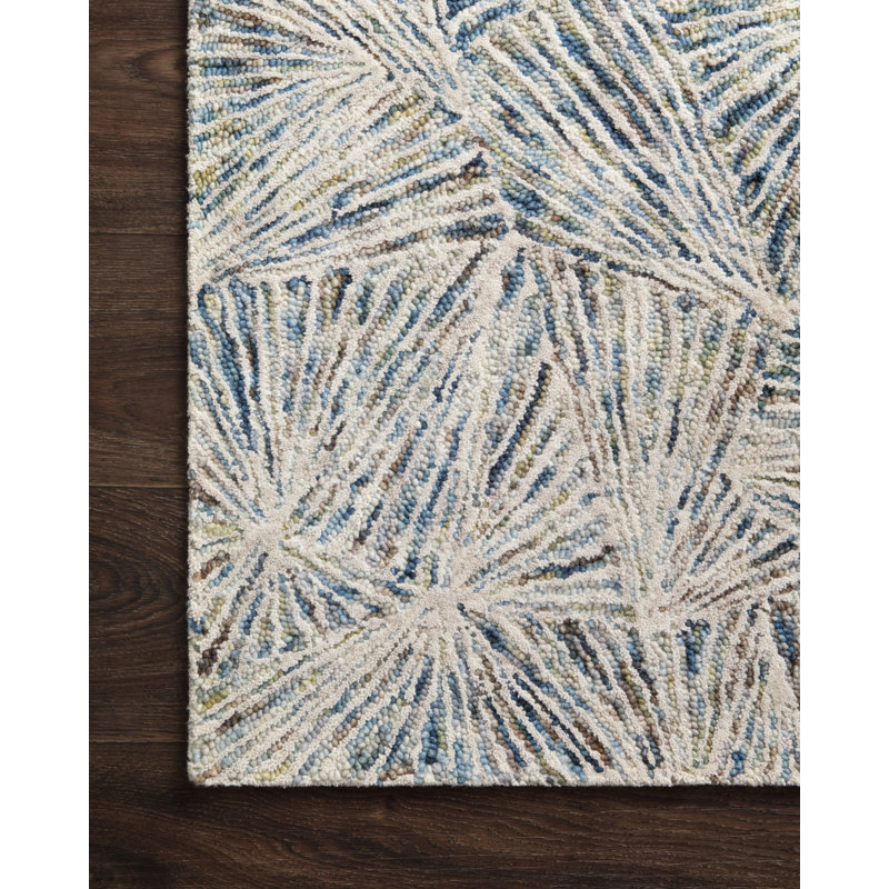 Maximillian Wool Geometric Indoor Rug, Rectangle 5' x 7'6"