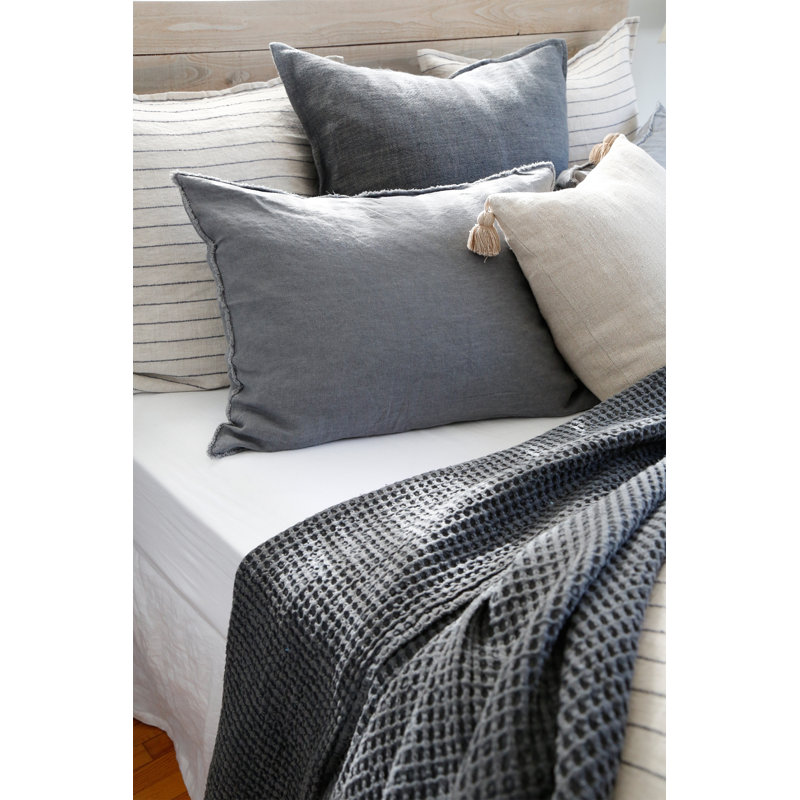 Zuma Waffle Blanket, Twin, Charcoal