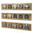 3-Piece Wall Coin Display Case