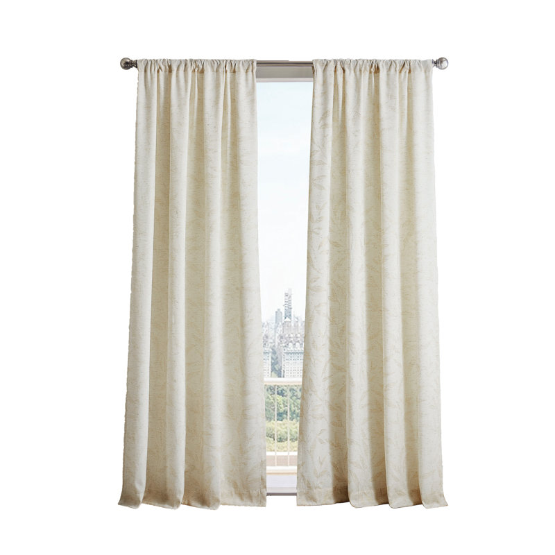 Paire de rideaux multi-feuilles Martha Stewart, L 50 po x L 84 po