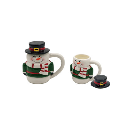Bougie de Noël en céramique