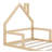 Hakiema  Wood Floor Bed with House-shaped Headboard-1192943301-1148216104