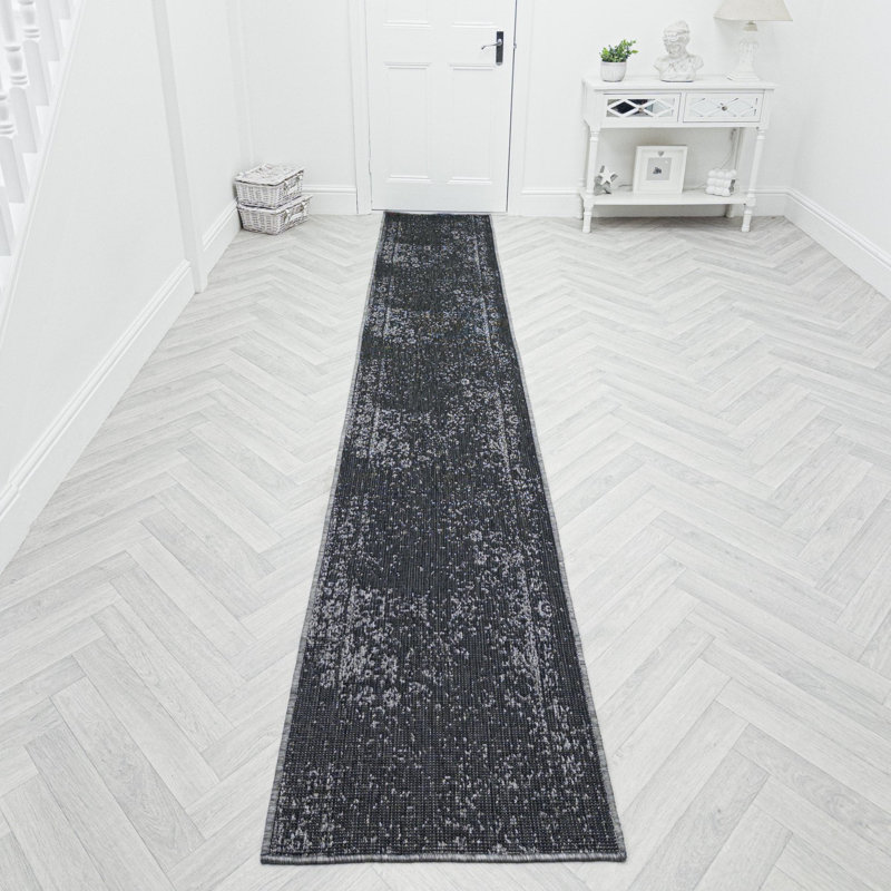 Runner Abstract Flatweave Area Rug, Runner 60 x 150 cm