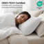 Ensemble de 2 taies décoratives matelassées en microfibre à bordure carrée et à bords passepoilés Southano Fine Linens Vilano, 26 po x 26 po, blanc éclatant-399142847-399142844