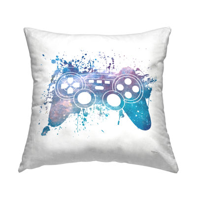 Design de coussin décoratif imprimé motif de galaxie par Danhui Nai