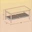 Table basse avec tablette de rangement Alaura-1267361492-1220319932
