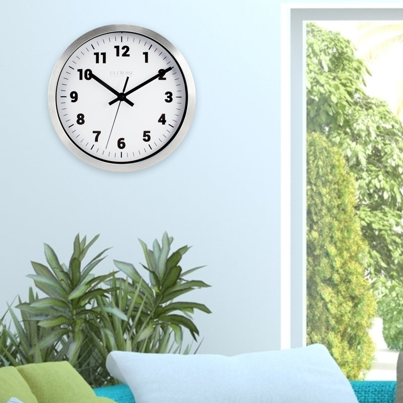 Weigel Wall Clock, White