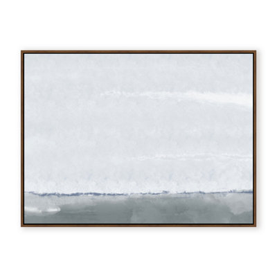 Coastal Retreat Silver Seas: Abstract Oceanscape