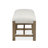 Rectangular Dining Table With 2 Benches And 2 Upholstered Side Chairs-1983658572