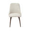 Chaise de salle à manger Mid-Century moderne beige