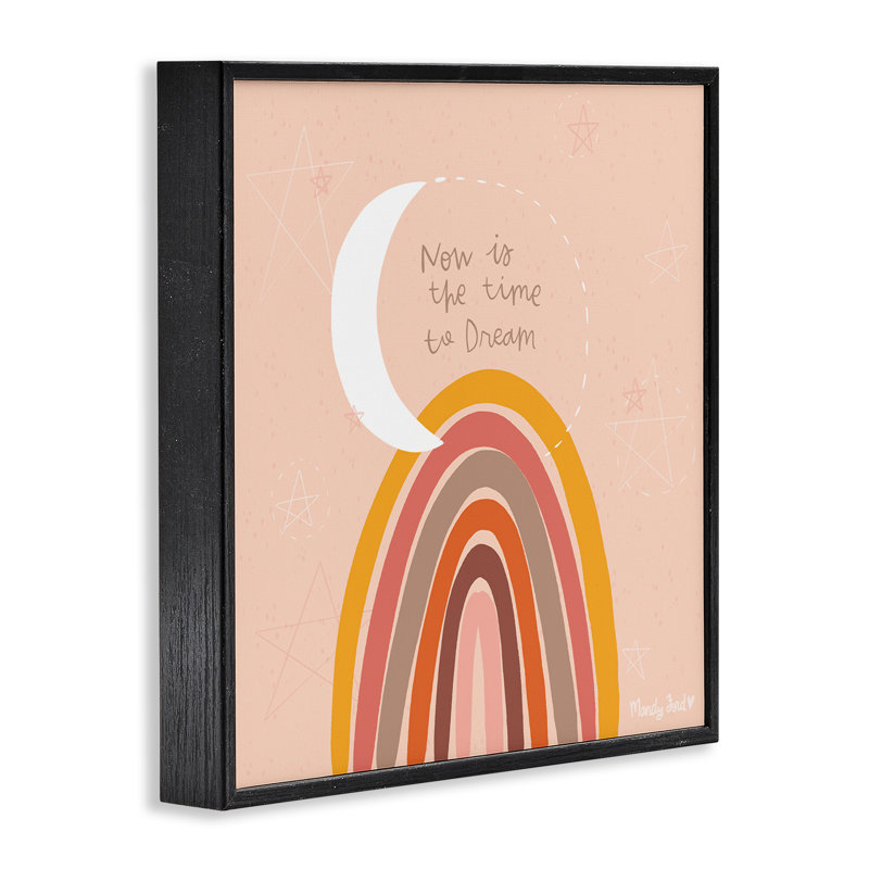 «Now Is The Time To Dream», estampe numérique, design par Mandy Ford Art + Illustration, H 12 po x l 12 po