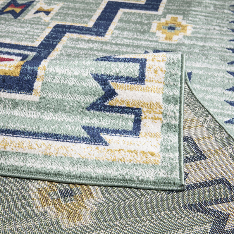 Mallorca Aztec Area Rug, Rectangle 160 x 230cm