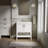 Winnow Freestanding Single Bathroom Vanity Cabinet with Sink and Quartz Top-124966407-65971688