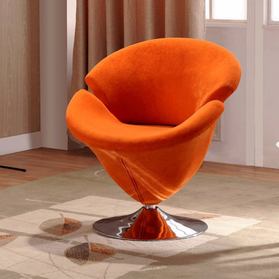 Fauteuil d'appoint pivotant