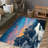 Floral Medley Non-Woven Soft Type Printed Rug Perfect for Adding a Touch of Nature-Inspired Beauty to Your Home Decor-125938563
