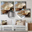 Décoration murale en métal beige perle de palourde - animaux-1421252713
