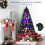 Lighted Artificial Fir Christmas Tree-876918149