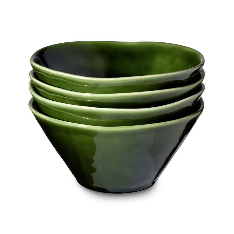 Ensemble de 4 bols à crème glacée 6,25 po x 3,25 po Verde