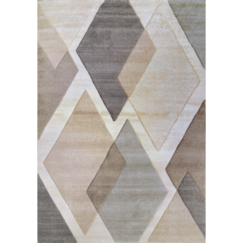 Kyrran Geometric Indoor Rug, Rectangle 6'7" x 9'2"