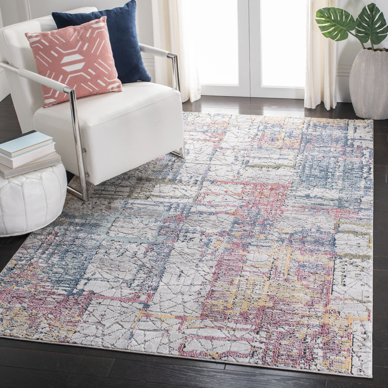 Tapis bleu Attaway, Rectangle 9 pi x 12 pi
