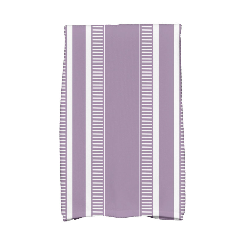 Stripe Tea Towel Kitchen Towel, Purple