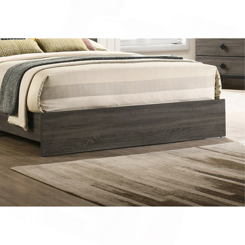 1pc grand lit meubles de chambre à coucher tête de lit tapissier en bois d'hévéa 1pc