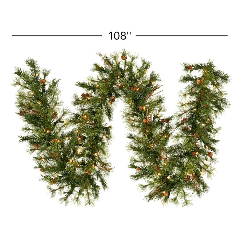 Galarza 108 " Pre-Lit Garland