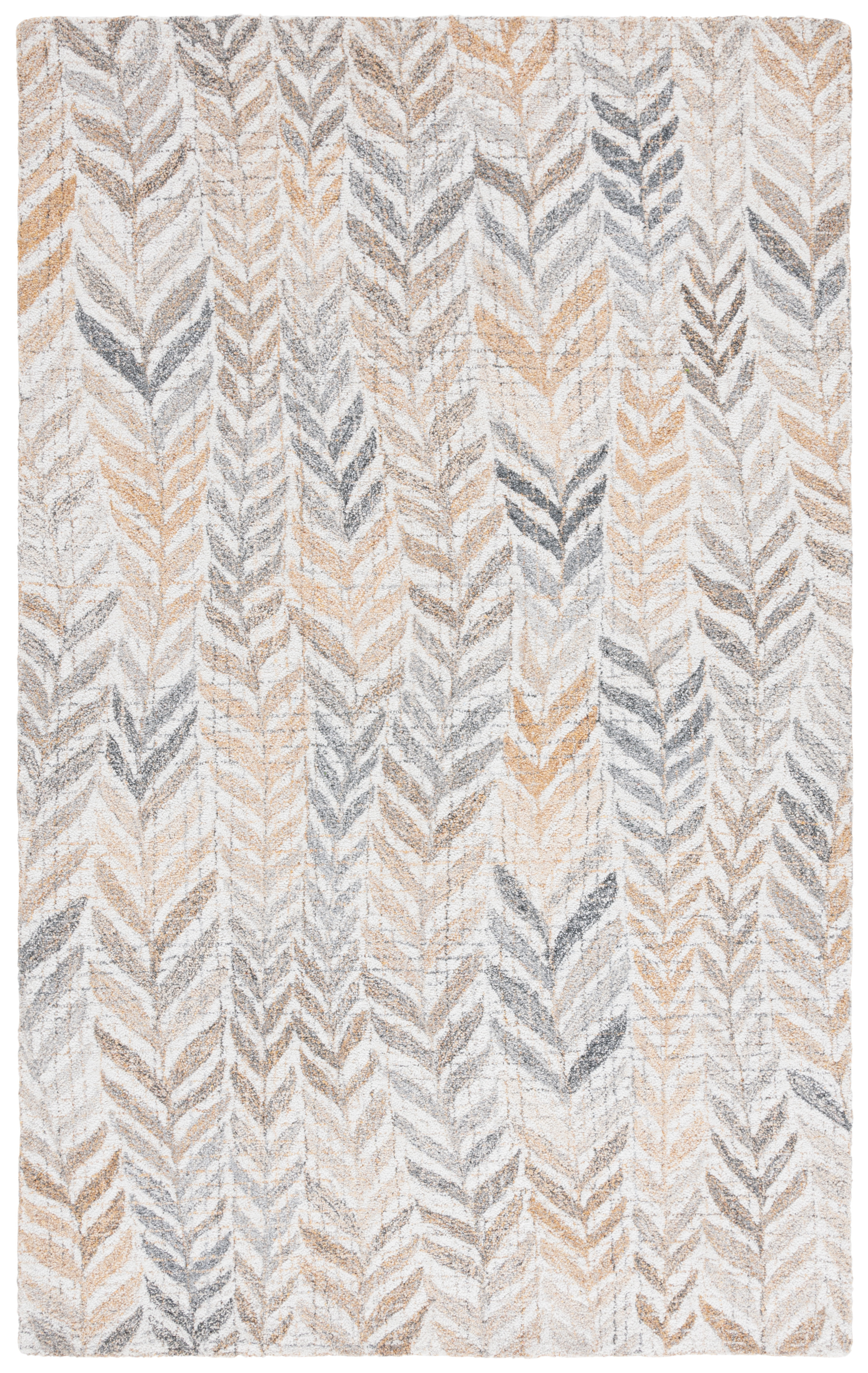 Dakota Fields Renewal 803 Area Rug In Beige / Grey Wayfair