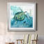 «Farm Tub Pig» - peinture encadrée-1796094644-1796094671