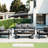 Ustyle Multi Outdoor Steel Kit Offer - Waterproof, Corrosion, . Stylish And Curved Design For Lawns. Guarantees Comfortable Seating Option 5. Includes 1 Love , 2 Single Sofas, Coffee Table-841446264