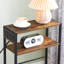 Table de bout étroite avec station de charge 25,6 po Rumph-596433343-596440411
