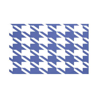 Couverture polaire pied-de-poule
