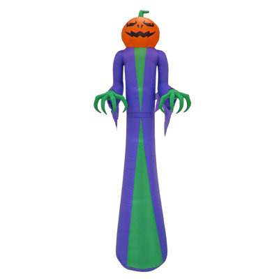12ft Inflatable Halloween Pumpkin Ghost