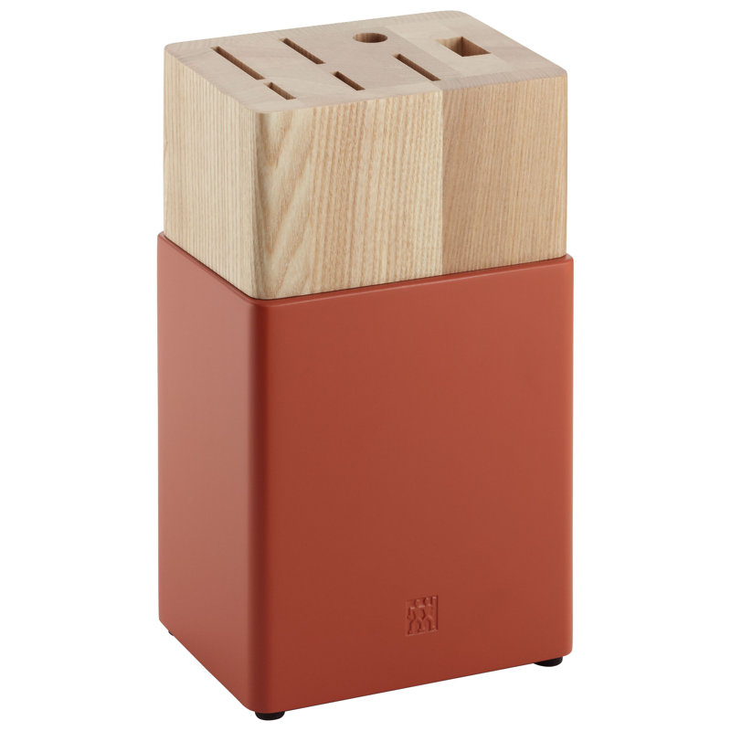 Zwilling Now S 6-piece Knife Block Set, Granada Orange