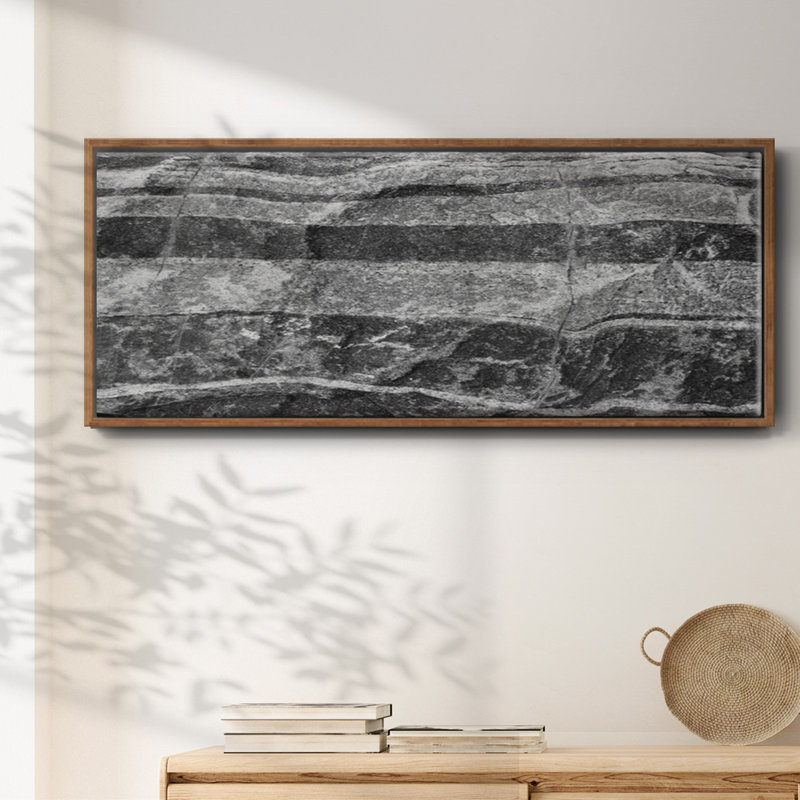 Found Textures XI- Framed Canvas