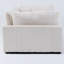 Velours côtelé 112 pouces beige, quatre sièges, structure en bois massif, siège à ressorts en forme de S et deux coussins décoratifs pour se détendre en velours côtelé, dimension,-2112435300