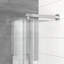 Système de pomme de douche carrée double 10 pouces - Fixation murale avec douchette
