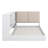 Twin Size Daybed Bed With Storage Bookcase And Upholstered Storage Headboard, Floor Bed With Charging Station-1585609898