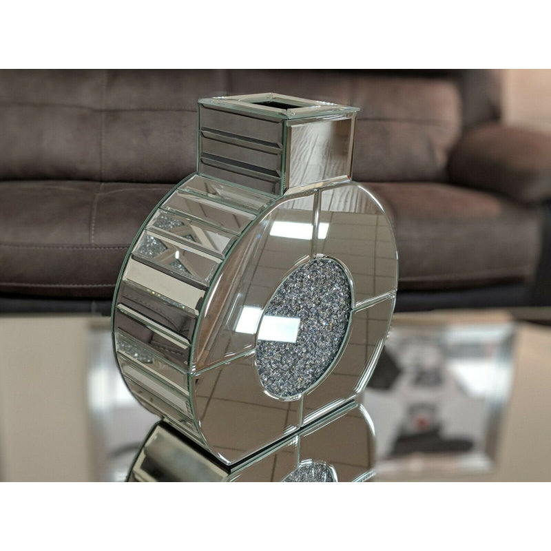 Christmas Glass Table Vase