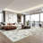 Masa 8'X10' Neutral Machine Washable Abstract Modern Area Rugs for Living Room Beige/Brown/Gray-132717351-118319127