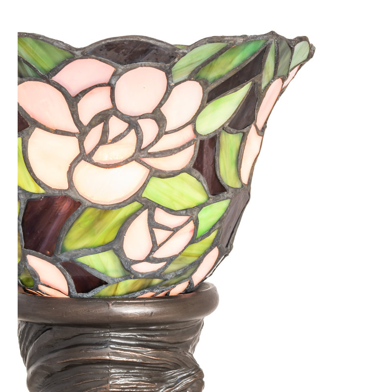 Rustic Lodge Torchiere Table Lamp