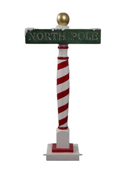 Petite statue du pôle Nord