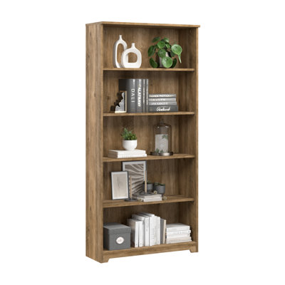 Tall 5 Shelf Bookcase in Reclaimed Pine