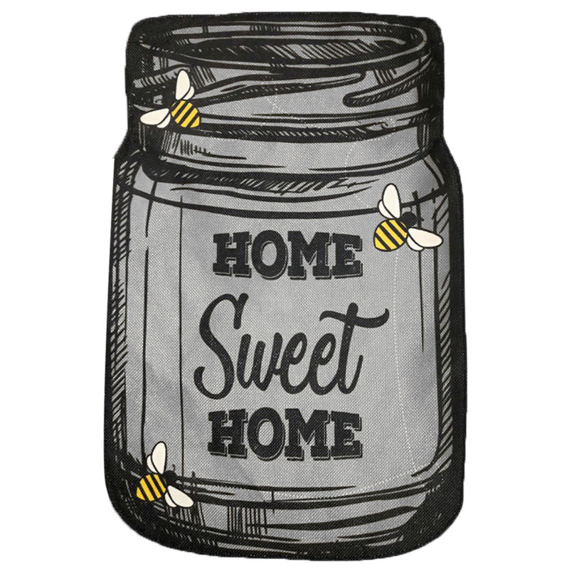Drapeau de maison Home Sweet Home Mason