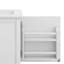 20" Bathroom Vanity With Ceramic Sink, One Drawer, And Door Storage Shelf, Wood Storage Cabinet With Adiustable Foot Pad