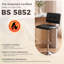Swivel Upholstered Bar Stool-136959923