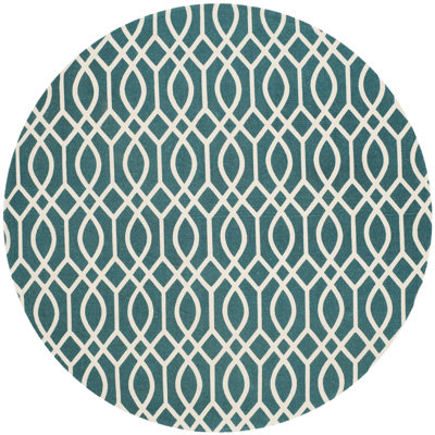 Holsworthy Cedar Brook Hand Loomed Cotton Geometric Rug
