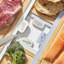 Set Of 4 Index Chopping Boards ,Bamboo Chopping Boards With Stand