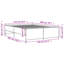 Vidaxl Bed Frame Engineered Wood And Metal-1021502811-1021502807